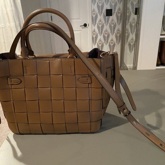 Michael Kors Medium Brown Handbag with Gold Hardware - Picture 11 of 11